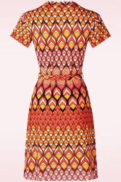 Hot Smashed Lemon Alba Kleid In Multi