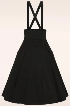 Shop Collectif Clothing Alexa Ponte Swing-Rock In Schwarz