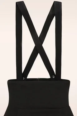 Shop Collectif Clothing Alexa Ponte Swing-Rock In Schwarz