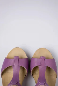 New Gru00fcnbein Amy Clogs In Lila