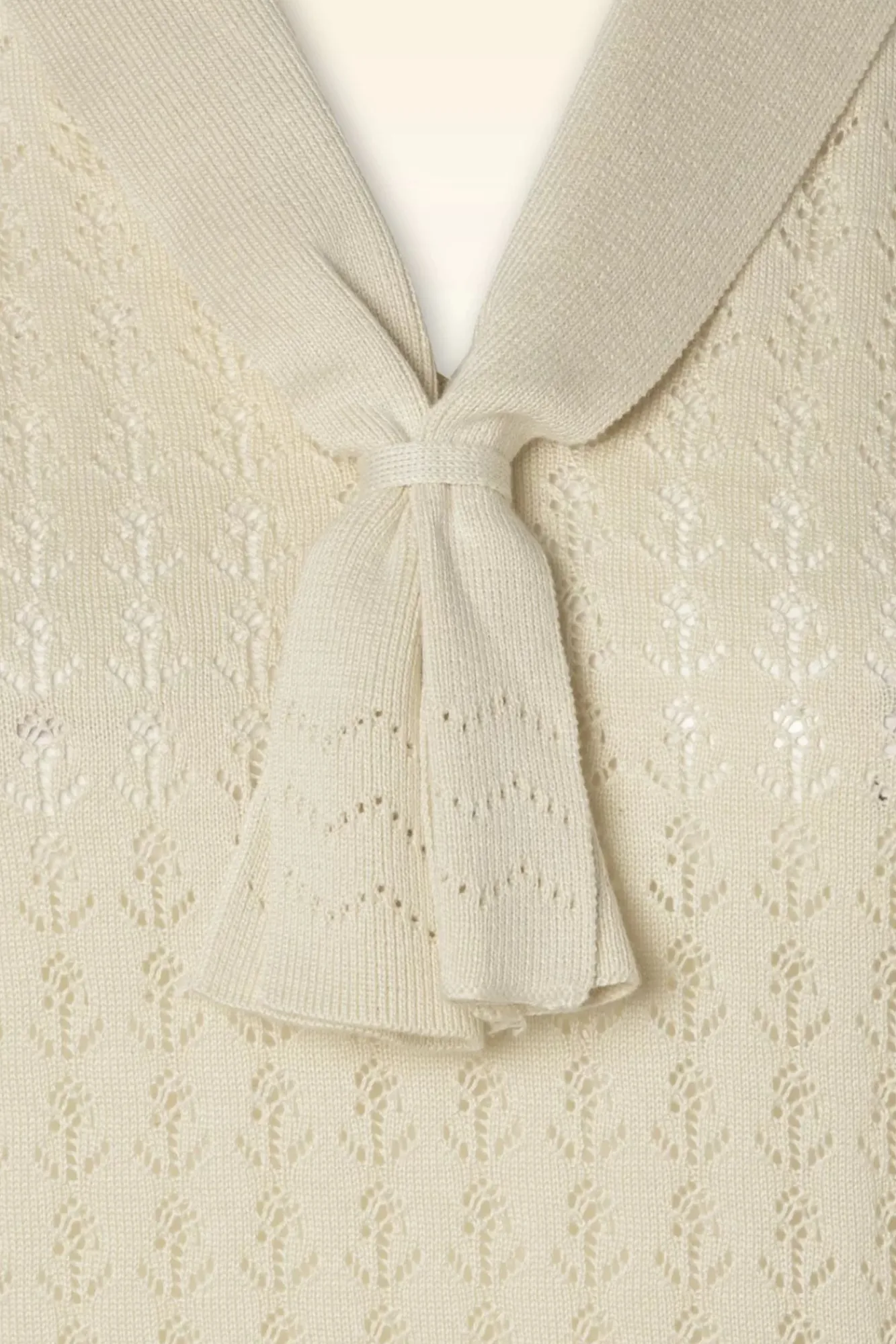 Discount Banned Retro Anker Ahoi! Oberteil In Creme