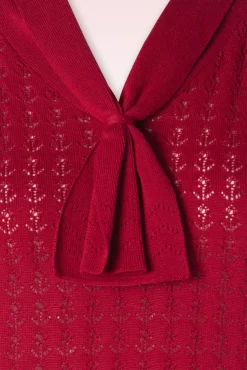 Store Banned Retro Anker Ahoi! Top In Rot