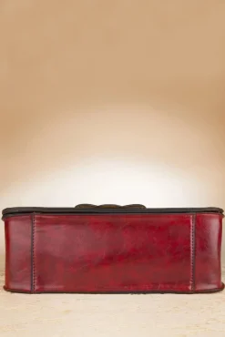 New Banned Retro Antike Handtasche In Rot