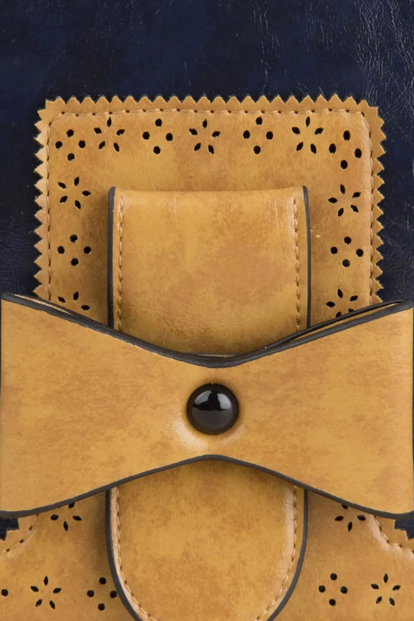 Sale Banned Retro Antike Umhangetasche In Blau