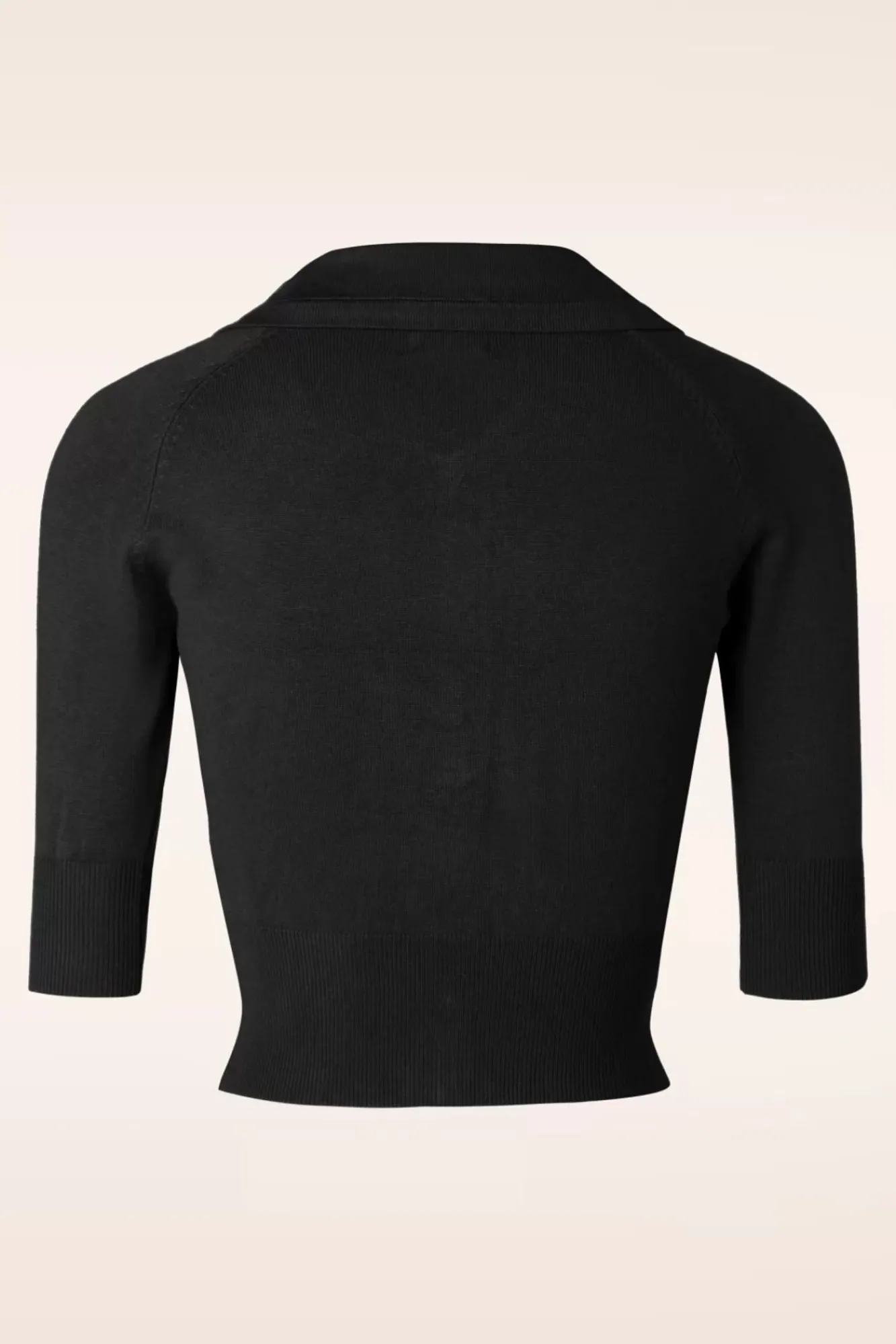 Shop Banned Retro April Bow Cardigan In Schwarz