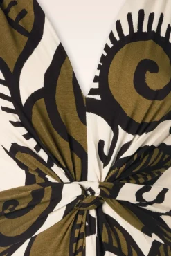 Cheap Surkana Aubrey Maxi Kleid In Khaki