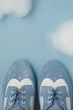 Flash Sale Lola Ramona u2665 Topvintage Ava Adore Schuhstiefeletten In Blassem Blau