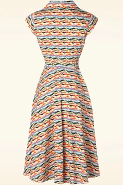 Clearance Circus Ava Fuji Kleid In Multi