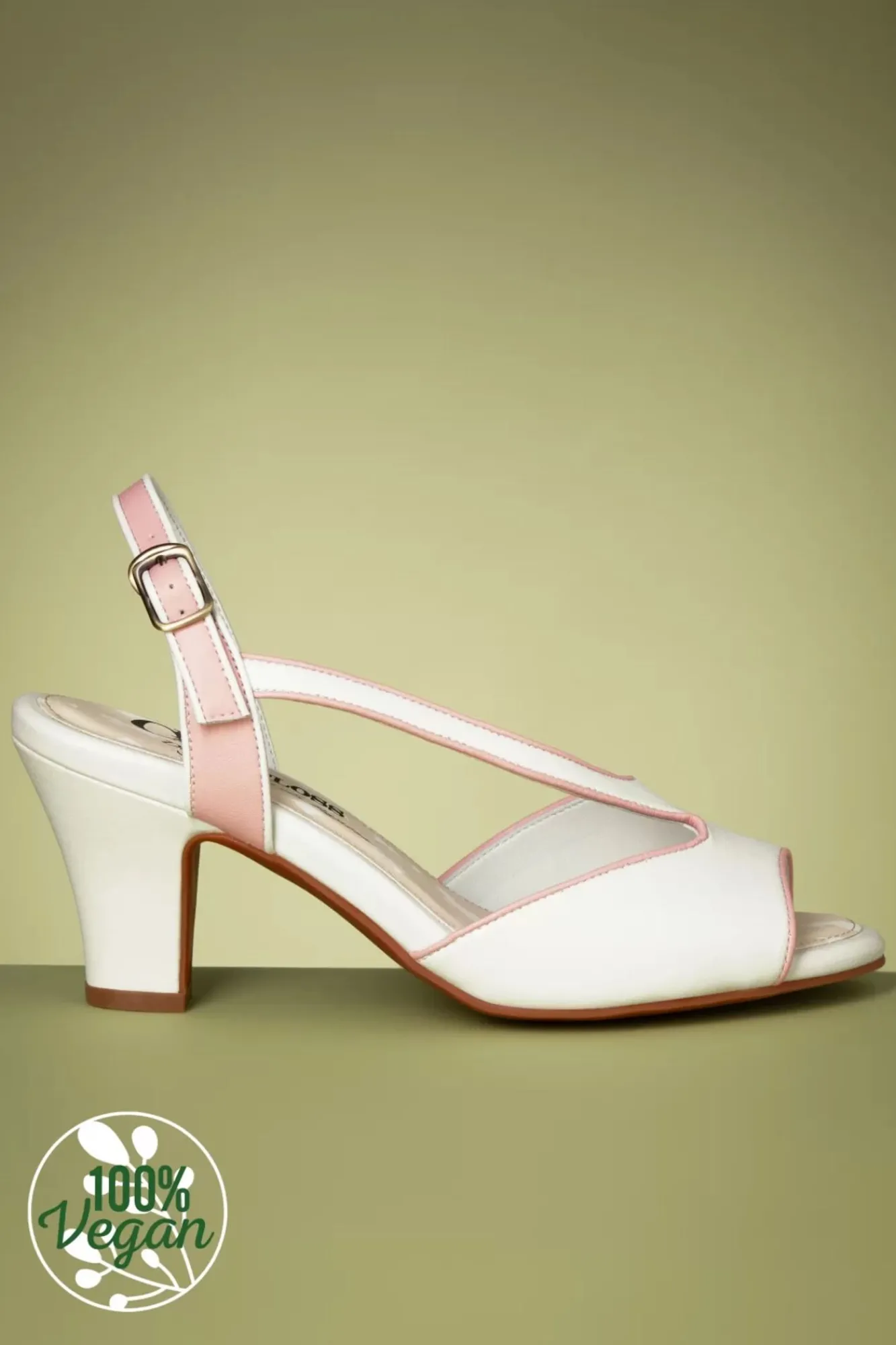 Fashion Miss Candyfloss Ava Lilibeth Sandalen In Whisper Weis Und Pearl Blush