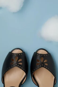 New Lola Ramona u2665 Topvintage Ava New Muse Sandalen In Schwarz