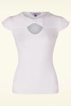 Sale Banned Retro Be Free Jersey Oberteil In Off White