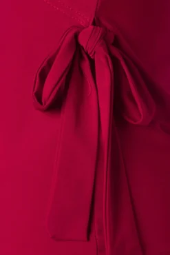 Fashion Vintage Chic for Topvintage Belle Slinky Top In Rot