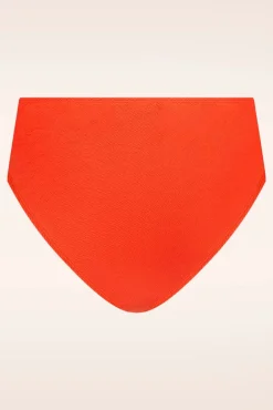 Cheap TC Beach Bikinihose Mit Mittlerer Taille In Sommerrot