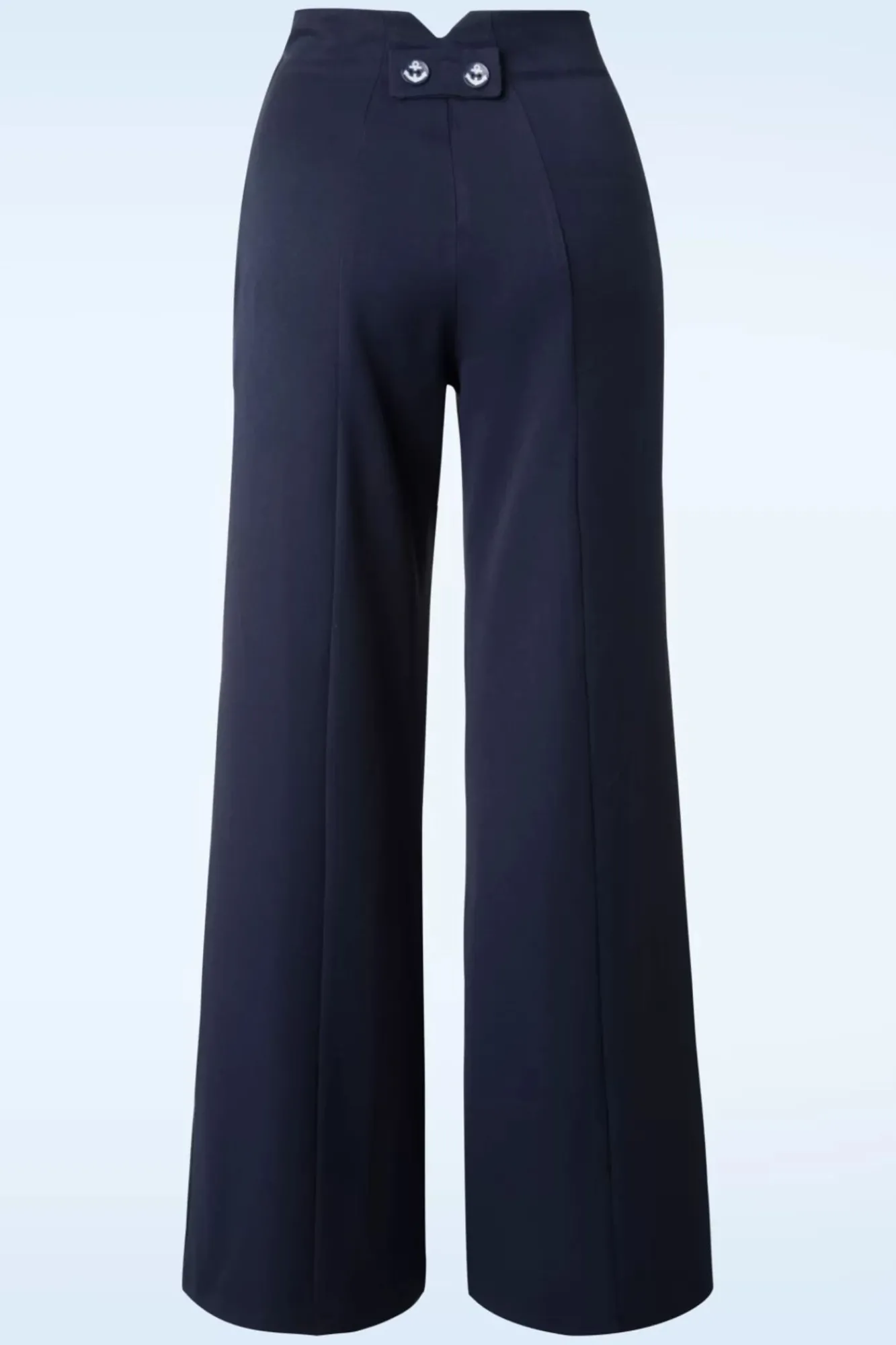 Sale Banned Retro Bleiben Sie Eine Weile Hose In Navy