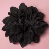 Online ZaZoo Blume Haarspange & Brosche In Schwarz
