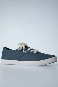 Online s.Oliver Canvas Sneaker In Indigo Blau