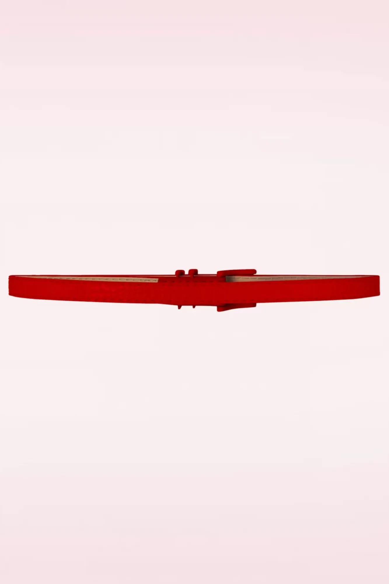 Outlet Banned Retro Cecile Gürtel In Krokodillederrot