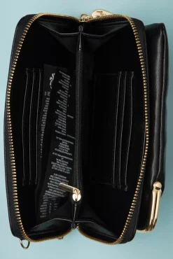 Hot Banned Retro Cherry Pie Body Phone Tasche In Schwarz