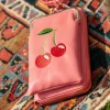Clearance Banned Retro Cherry Pie Handytasche In Korallenrosa