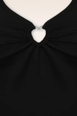 Online Bunny Cheryl-Top In Schwarz