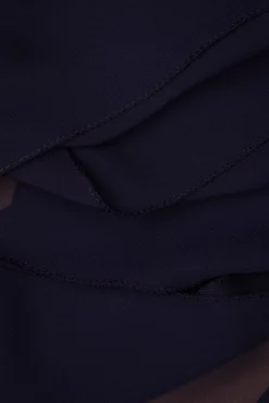 Clearance ZaZoo Chiffon Schal In Marineblau