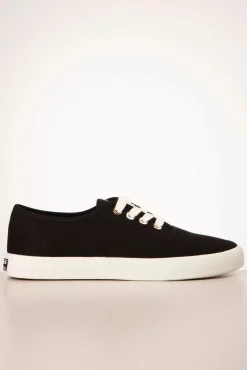 Best Tamaris Chloe Canvas-Sneaker In Schwarz