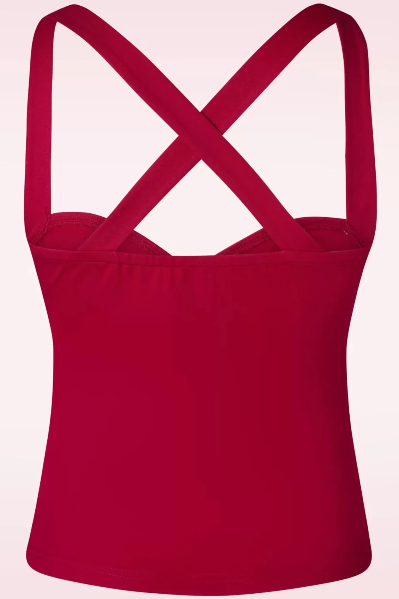 Sale Vixen Cindy Cross Back Top In Rot