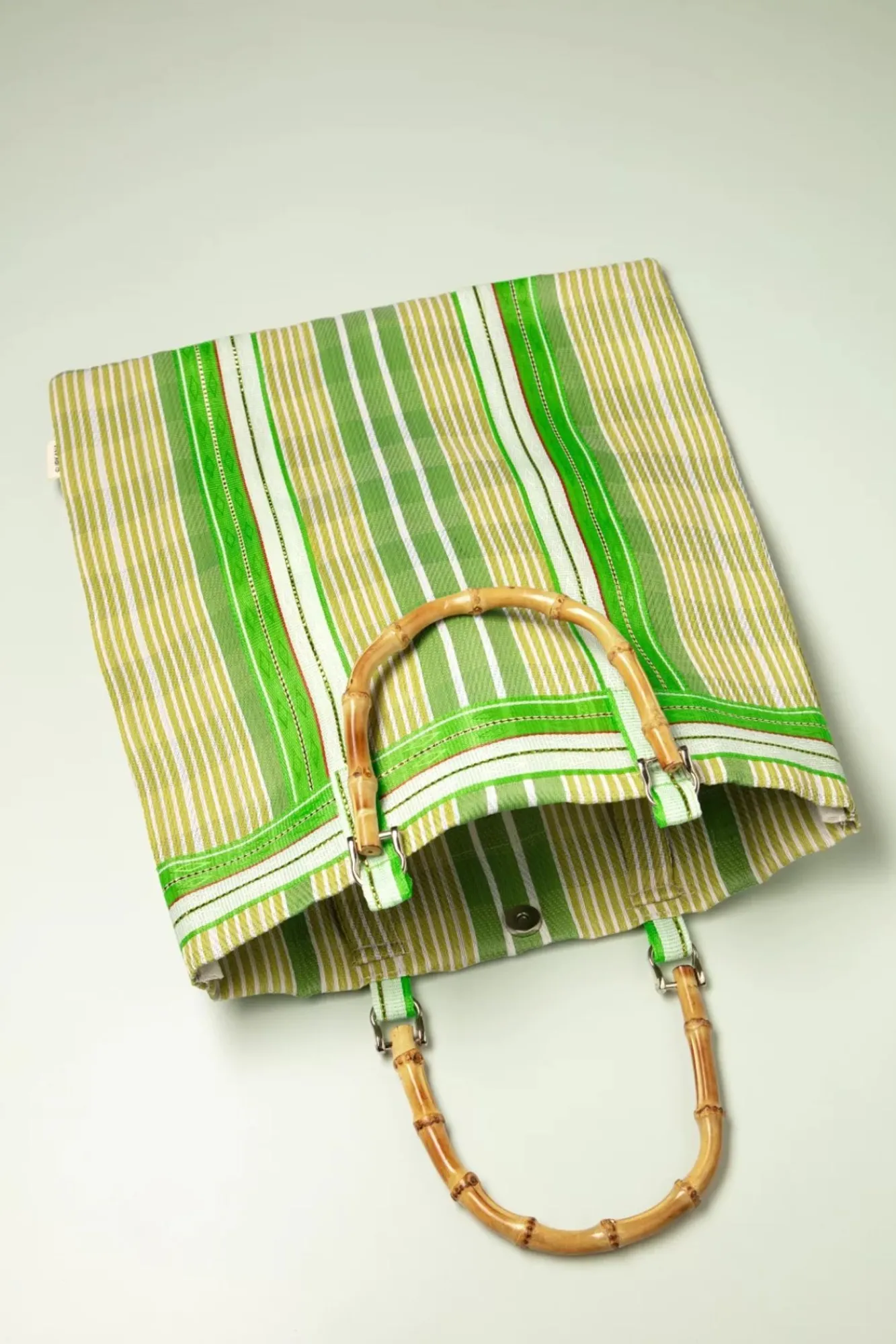 Store Surkana Club Tropicana Shopper Tasche In Acid Grun