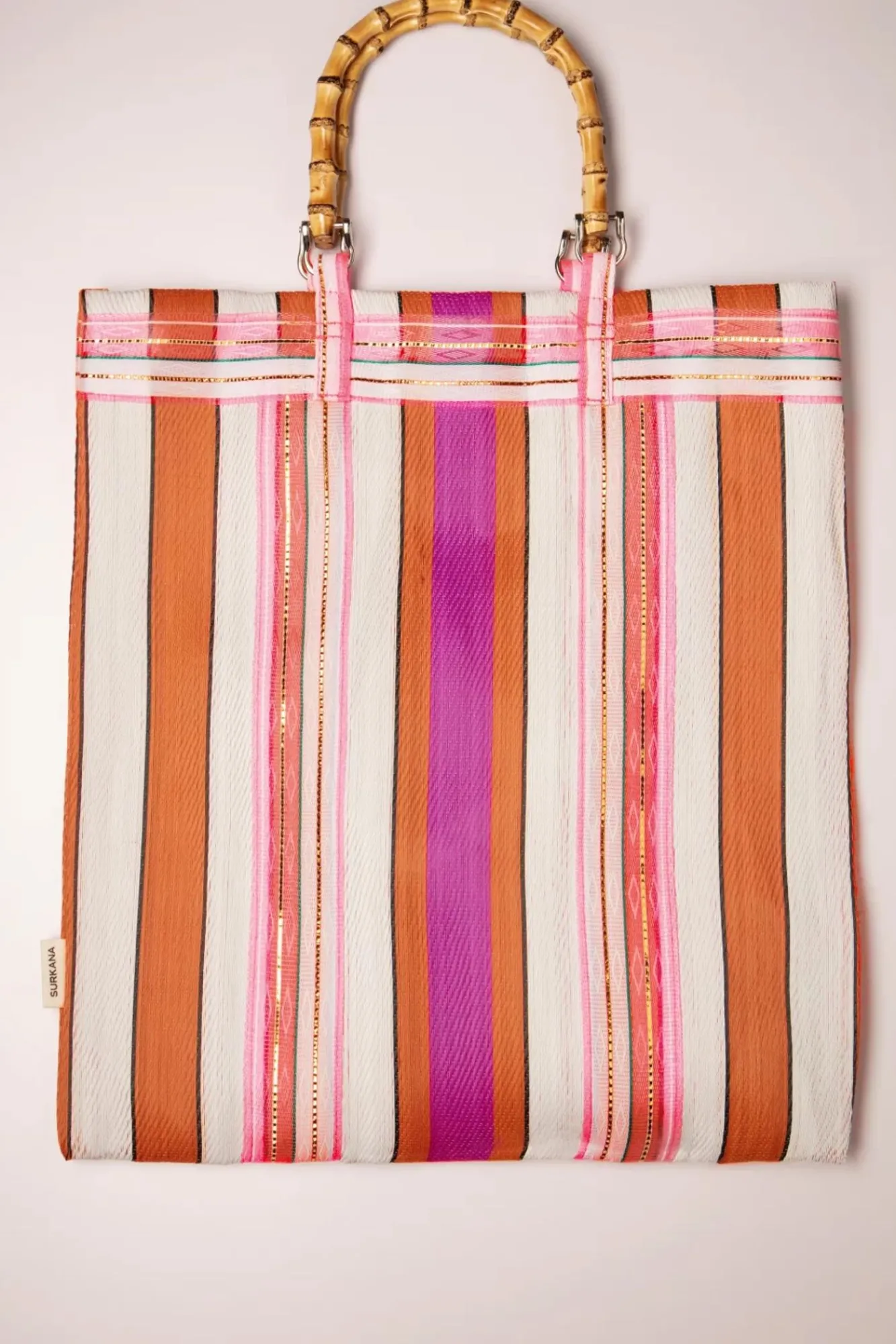 Fashion Surkana Club Tropicana Shopper-Tasche In Orange