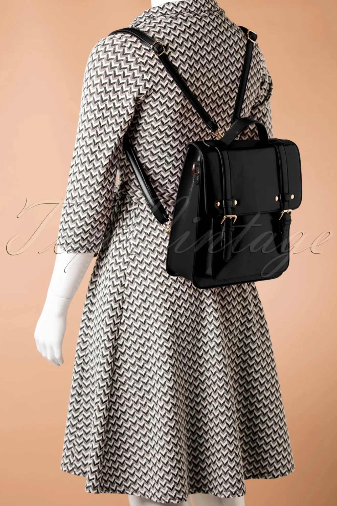 New Banned Retro Cohen Handtasche In Schwarz