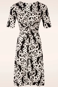 Discount Surkana Colette Knotted Kleid In Schwarz