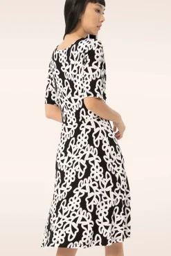 Discount Surkana Colette Knotted Kleid In Schwarz