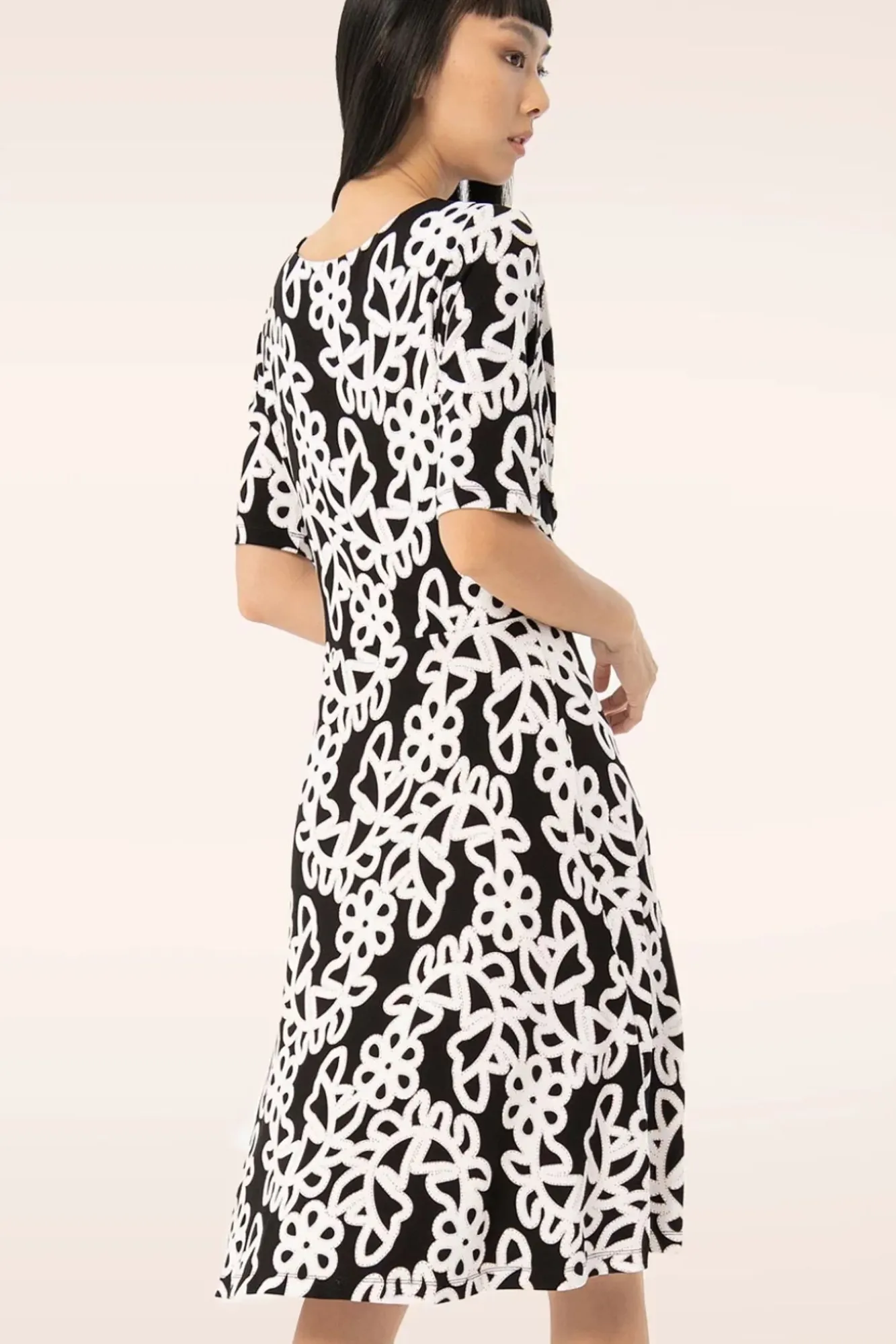 Discount Surkana Colette Knotted Kleid In Schwarz