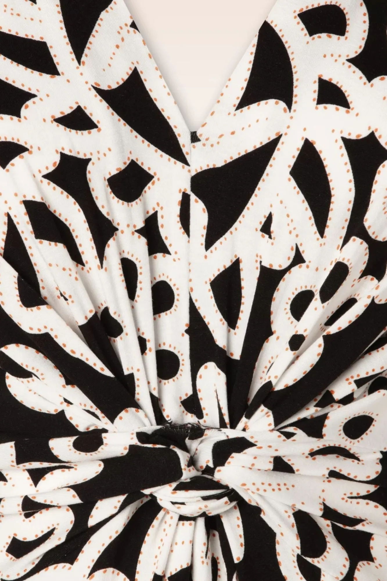 Discount Surkana Colette Knotted Kleid In Schwarz