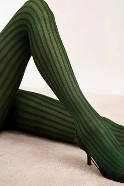 Clearance Fiorella Color Story Strumpfhose In Dunkelgrun