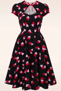 Flash Sale Bunny Confetti Swing Kleid In Schwarz