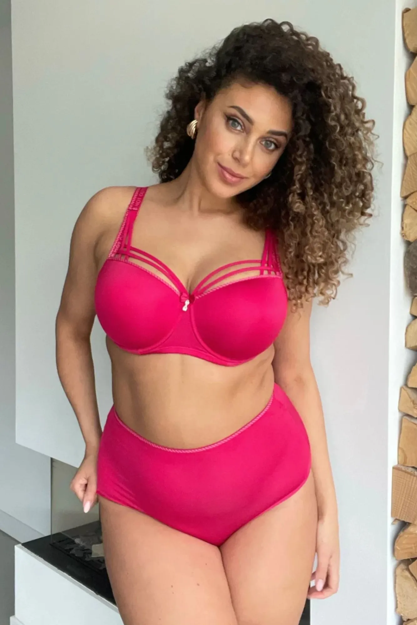 Store Marlies Dekkers Dame De Paris High Waist Slip In Azalea Rot