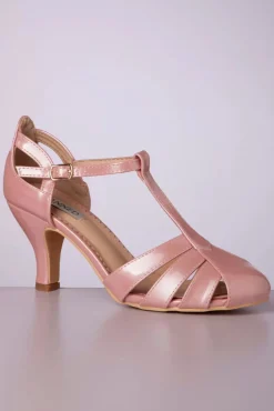 Best Sale Banned Retro Dance Me To The Stars Pumps In Pearly Pink