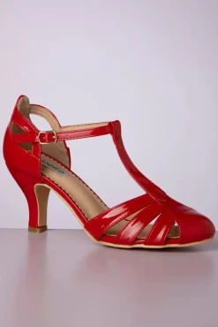 Store Banned Retro Dance Me To The Stars Pumps In Rot