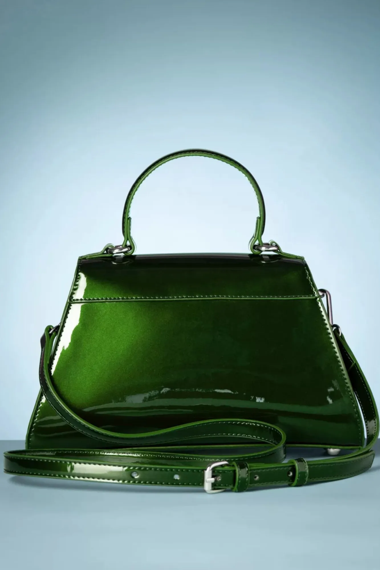 Outlet Banned Retro Dance The Night Away Handtasche In Metallic Grun