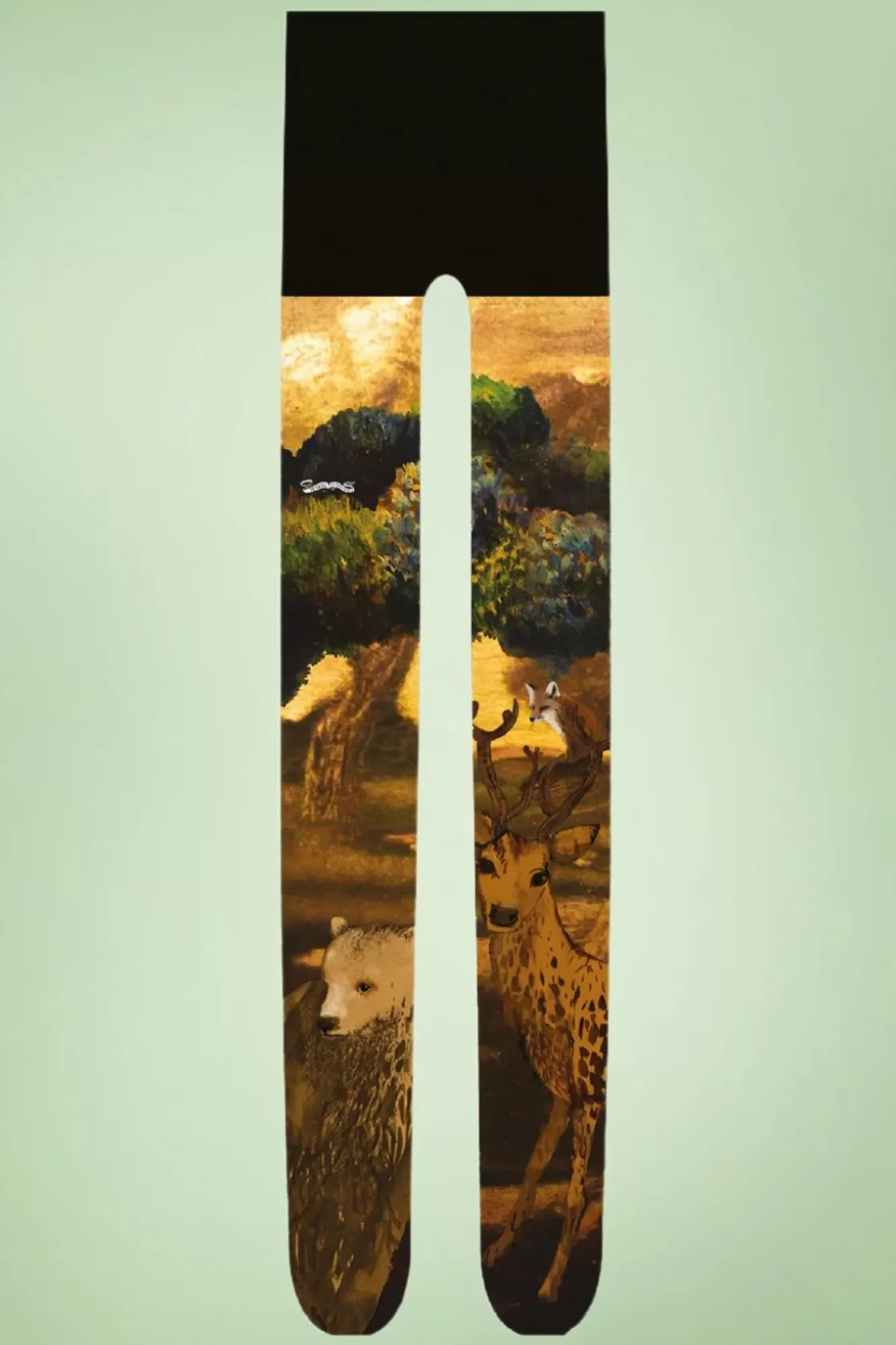 Hot Marie Antoilette Dans Le Bois Strumpfhose