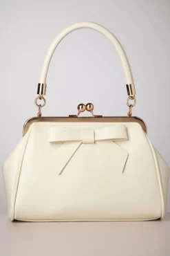Cheap Banned Retro Daydream Handtasche In Creme