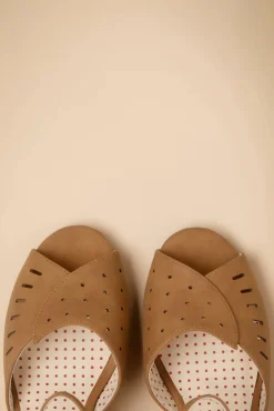 Store B.A.I.T. Debbie Keilsandalen In Hellbraun