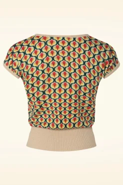 Cheap King Louie Deep V-Top Indy In Creme