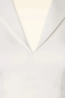 Online Glamour Bunny Business Babe Dianne Bluse In Crispy Weis