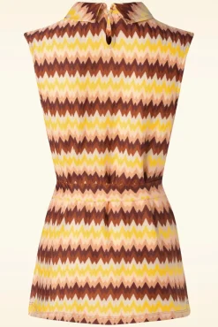 Best Sale King Louie Dita Tunic Top Carmine In Mock Orange