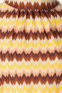 Best Sale King Louie Dita Tunic Top Carmine In Mock Orange