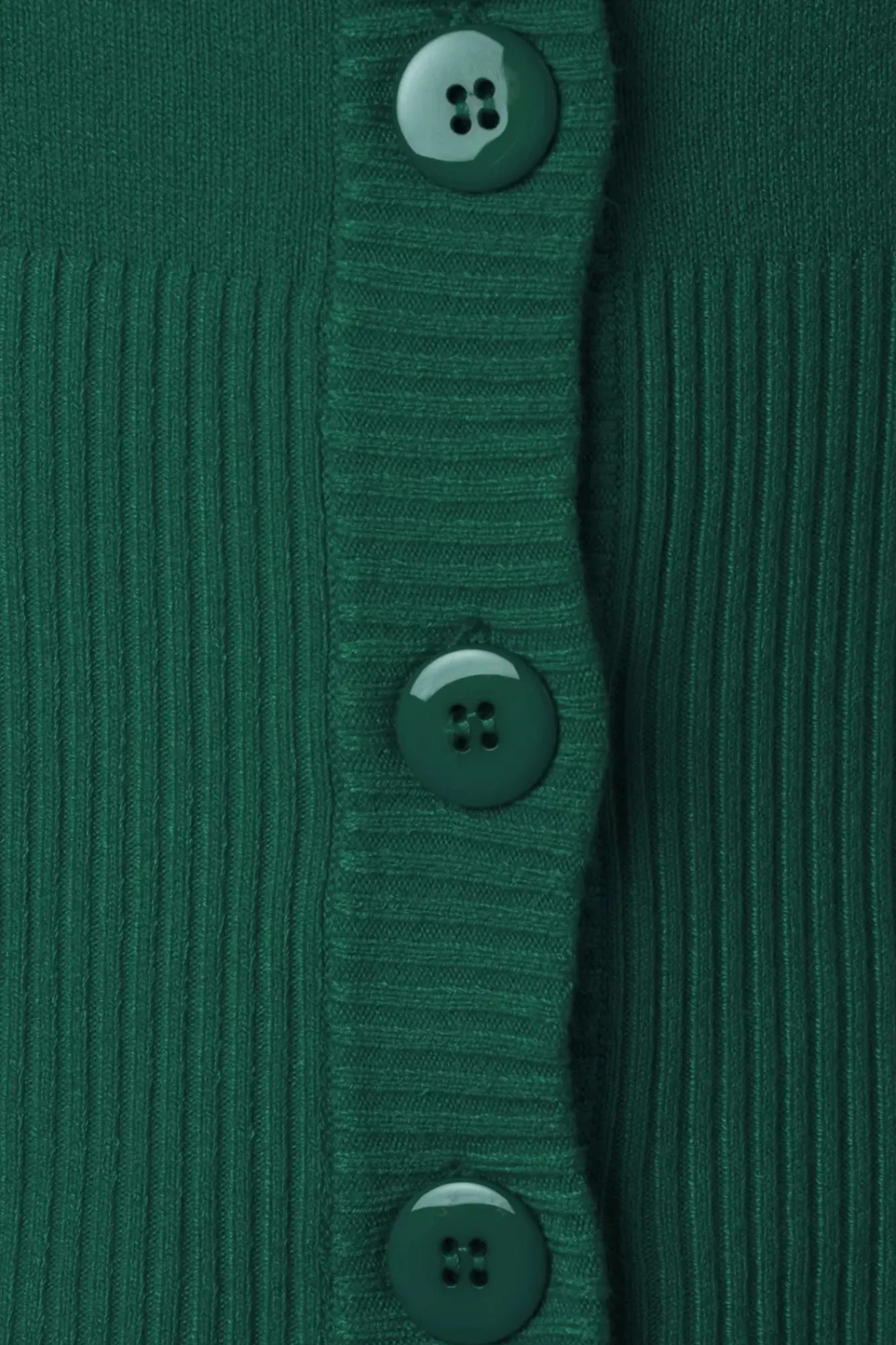 Hot Banned Retro Dolly Cardigan In Dunkelgrun