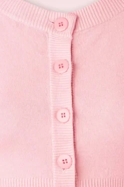 Shop Banned Retro Dolly Strickjacke In Hellrosa