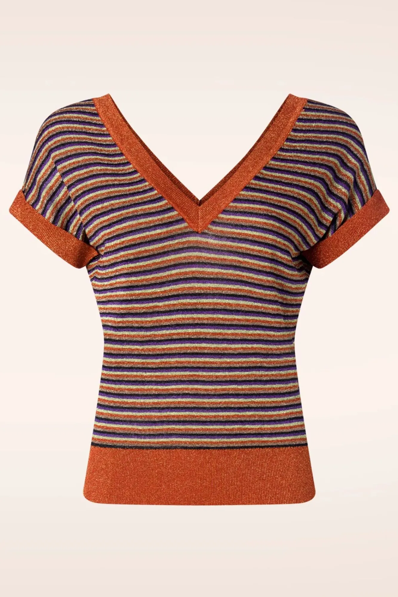 Hot King Louie Doppel V Top Stardust In Karamell